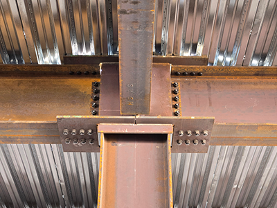 BRZ Steel beam moment frame