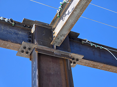 BRZ steel beam moment frame