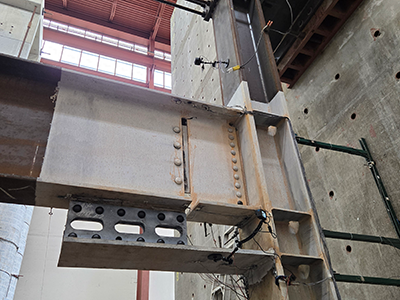 ARW steel beam moment frame connection
