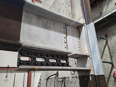 ARW steel beam moment frame